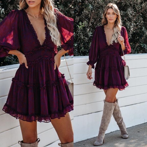 *NEW IN* Sunday Funday Ruffle Tiered Dress - Picture 2 of 3